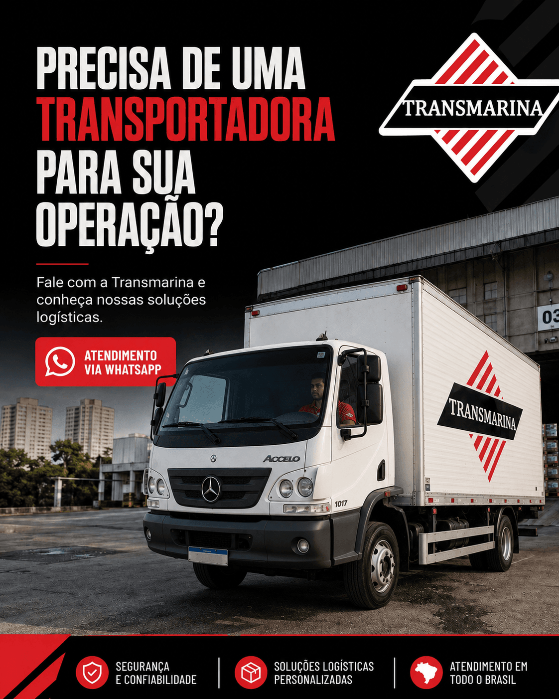 Precisa de uma transportadora para sua operação?